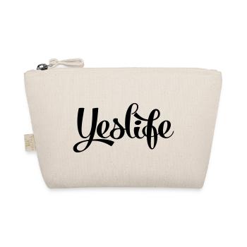 Yeslife - happy life - Organic Pouch - nature - Front
