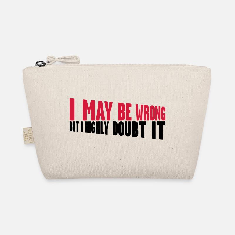 I may be wrong Bio-Täschchen