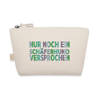 weihnachten pudel boxer zitat bullterrier bachhund - Bio-Täschchen - Natur - Vorne