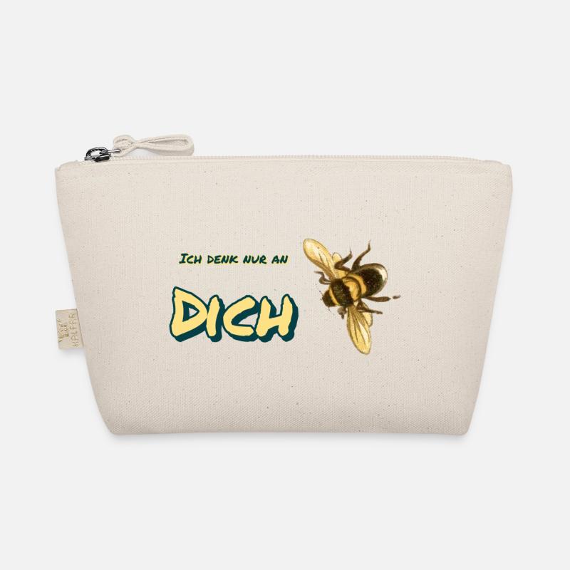 ich denk nur an dich - Bio-Täschchen - Natur