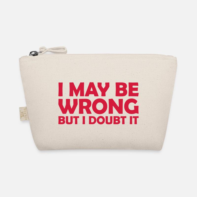 I may be wrong Bio-Täschchen