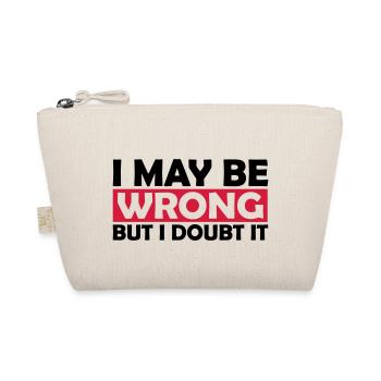 Je peux me tromper - Trousse biologique - nature - Devant