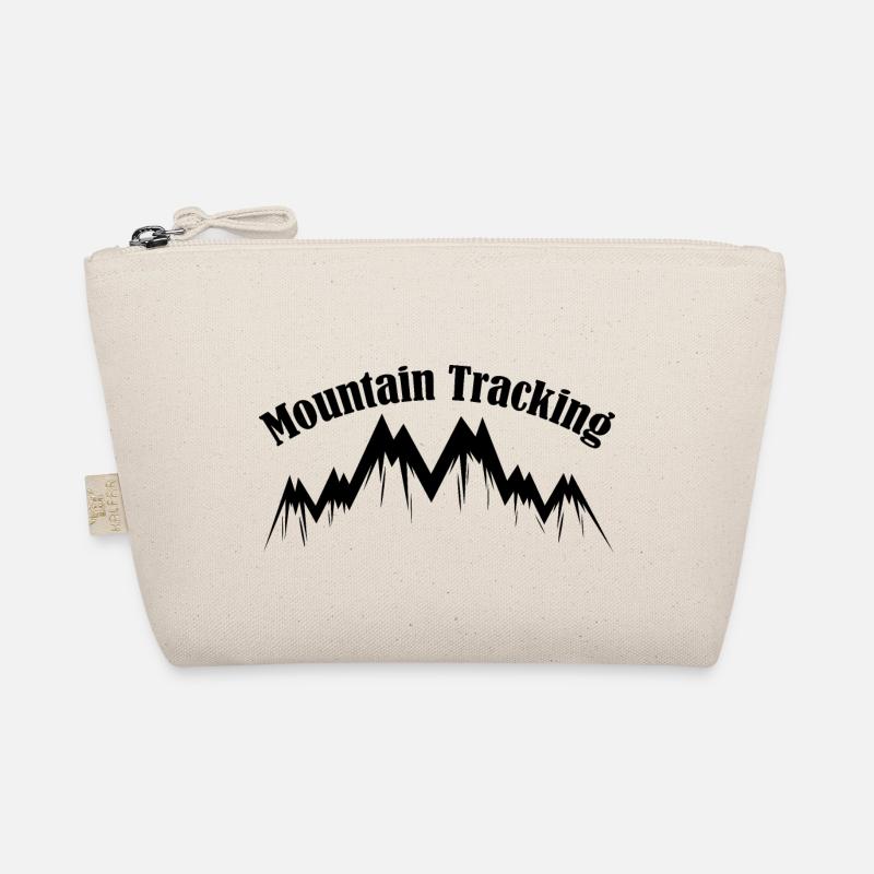 Mountain Tracking Black Bio-Täschchen