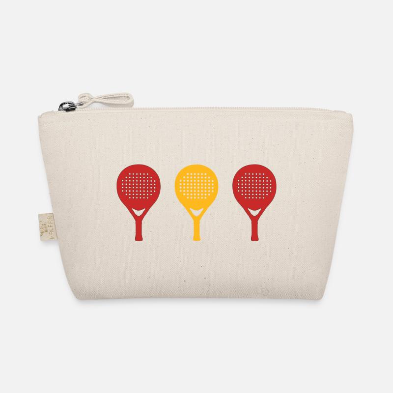 PADEL ROT GELB ROT - Bio-Täschchen - Natur