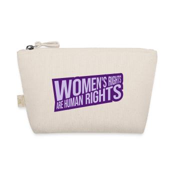 womens rights feminist quote - Organic Pouch - nature - Front