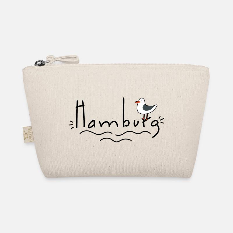 Hamburg mit Möwe Bio-Täschchen