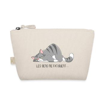 Les gens me fatiguent - Trousse biologique - nature - Devant