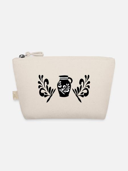 Dans Bembel WeTrust Frankfurt Shirt Designs #Bembel - Trousse biologique - nature - Devant