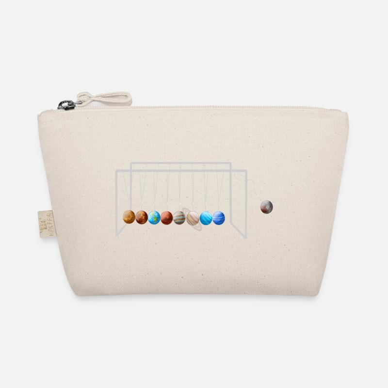 Never Forget Pluto Funny Planet Pluto Organic Pouch