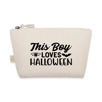 Ce garçon adore Halloween - Trousse biologique - nature - Devant
