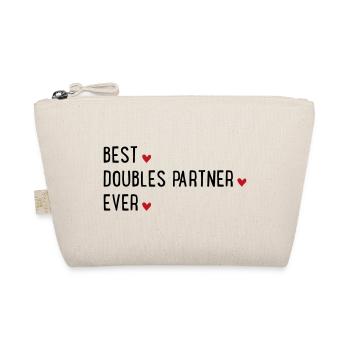 Doppel Partner - Bio-Täschchen - Natur - Vorne