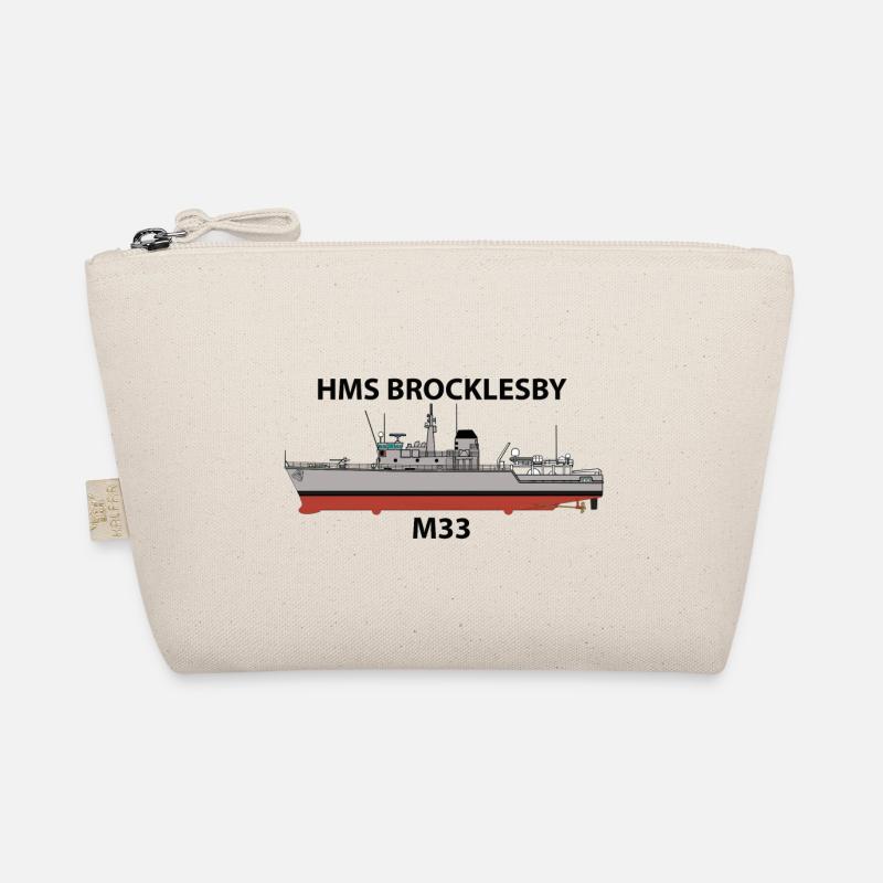 HMS BROCKLESBY - M33 - HUNT CLASS Organic Pouch