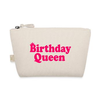 Birthday queen - Trousse biologique - nature - Devant