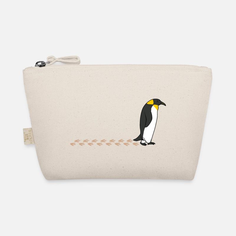 Empreinte de faune de pingouin mignon se dandin Trousse biologique