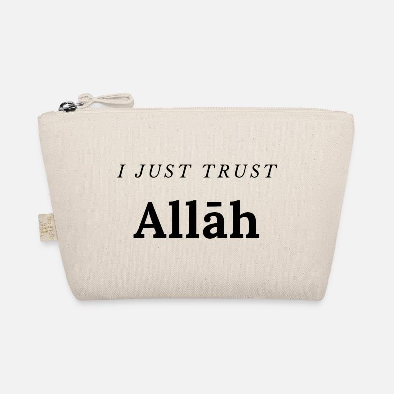 Ich vertraue Allāh einfach Bio-Täschchen
