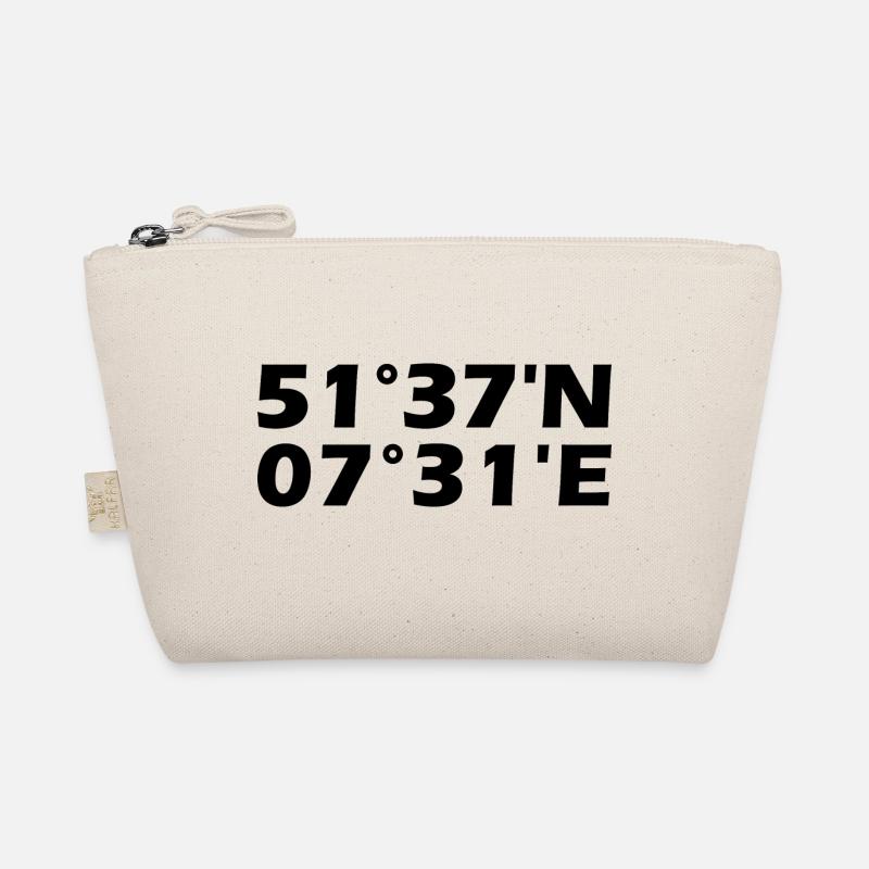 Lünen coordinates Organic Pouch