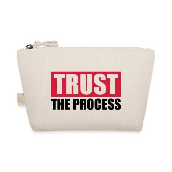 trust the process Quote - Organic Pouch - nature - Front