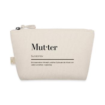 Mutter - Bio-Täschchen - Natur - Vorne