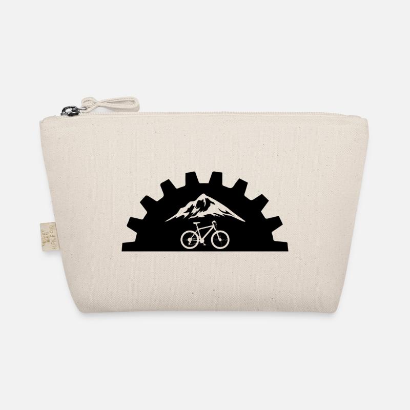 Mountainbiker Radsport - Bio-Täschchen - Natur