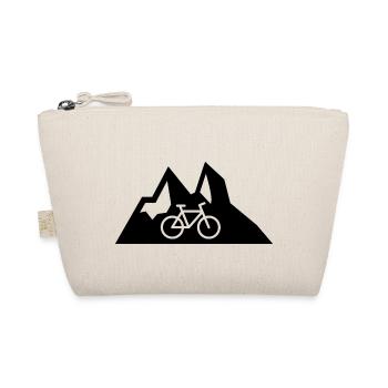 Mountainbiker Fahrrad Radsport - Bio-Täschchen - Natur - Vorne