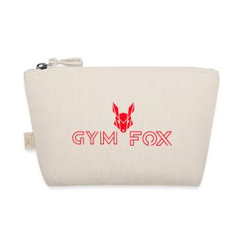 GYM FOX - Motivating Gym and Fitness Designs - Organic Pouch - nature - Front