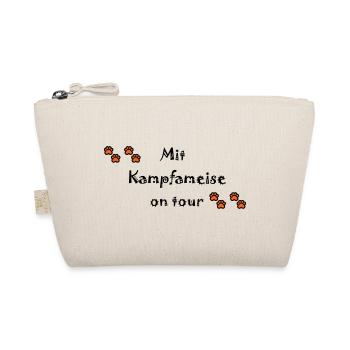 Kleine Hunde sind immer im Fokus als Kampfameisen - Bio-Täschchen - Natur - Vorne