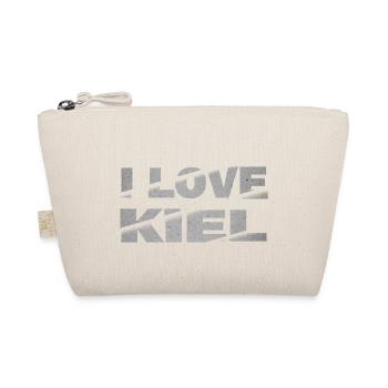 Kiel Allemagne City Font Skyline J’adore - Trousse biologique - nature - Devant
