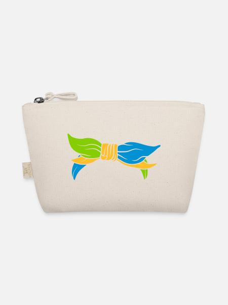 Foulard féminin coloré - Trousse biologique - nature - Devant