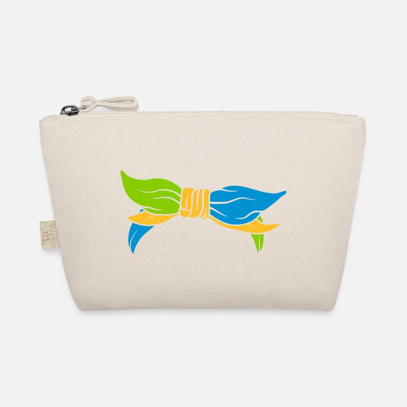 Bunte weibliche Kopfbedeckung Kopftuch Bio-Täschchen