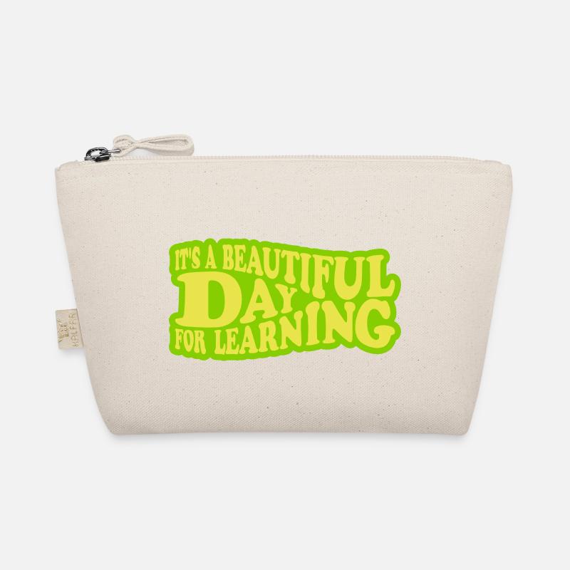 beautiful day for learning Bio-Täschchen