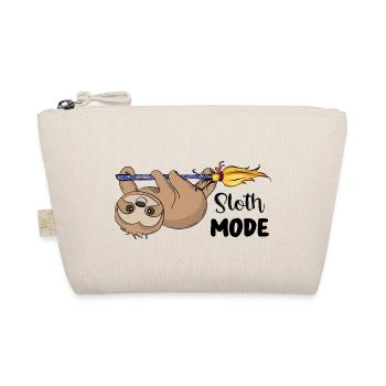 Sloth Mode - Bio-Täschchen - Natur - Vorne