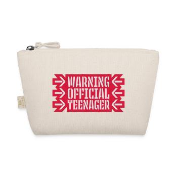 avertissement citation officielle d’adolescent - Trousse biologique - nature - Devant