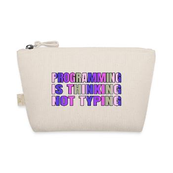 statement joke hacking computer funny quote - Organic Pouch - nature - Front