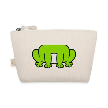 Costume petite grenouille assise - Trousse biologique - nature - Devant