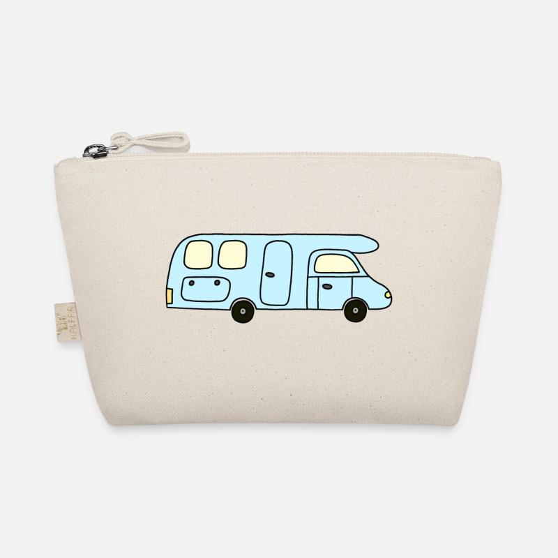 Camper hellblau Bio-Täschchen