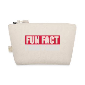 I dont care fact - Bio-Täschchen - Natur - Vorne