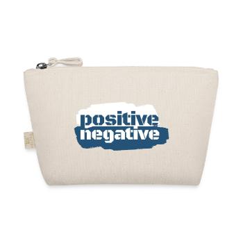 positive | negative – modern style - Bio-Täschchen - Natur - Vorne