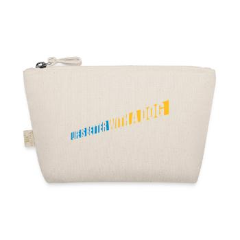 better with a dog - Organic Pouch - nature - Front