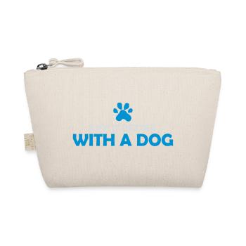 better with a dog - Organic Pouch - nature - Front