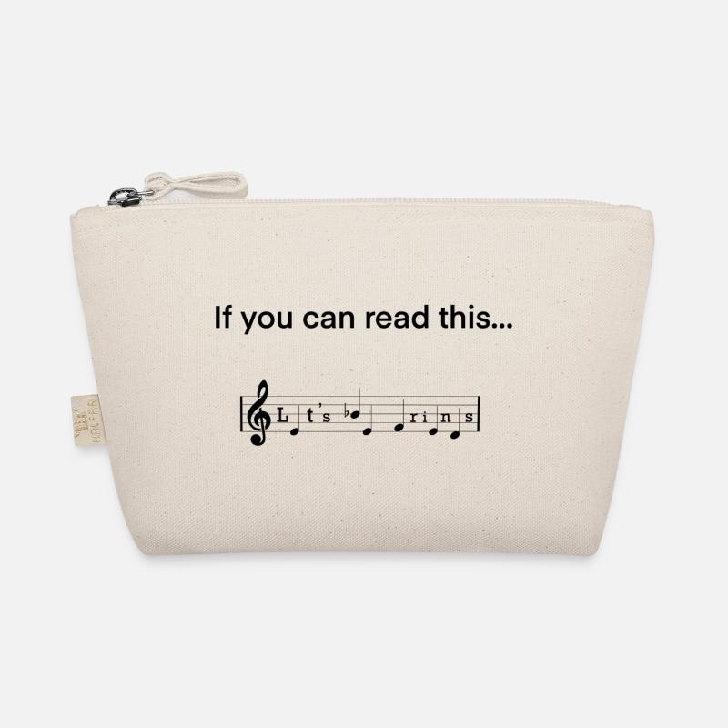 If you can read this… Bio-Täschchen