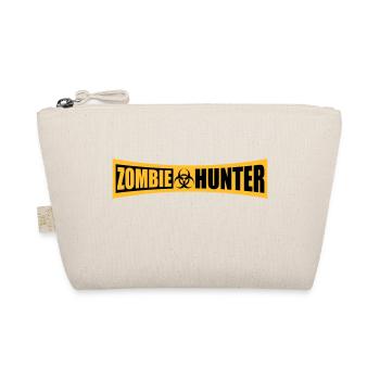 zombie hunter Halloween Zitat - Bio-Täschchen - Natur - Vorne