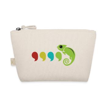 Chamäleon -Reptilien Wildtierbiologe Gift - Bio-Täschchen - Natur - Vorne