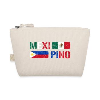 Philippines Filipino Mexico Heart DNA I Gift - Organic Pouch - nature - Front