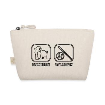 Baseball Lovers Baseball Gift Jeu de baseball - Trousse biologique - nature - Devant