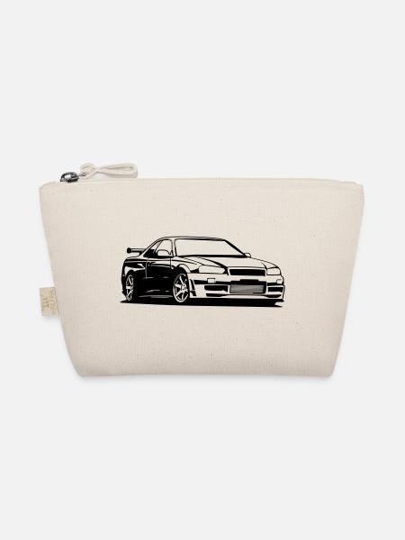 GTR R34 NISMO Skyline - Organic Pouch - nature - Front