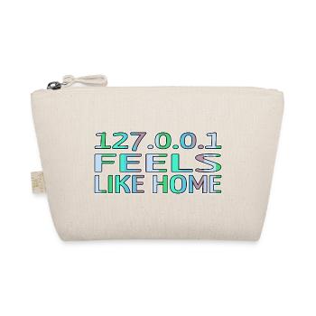 admin programming language gift idea birthday - Organic Pouch - nature - Front