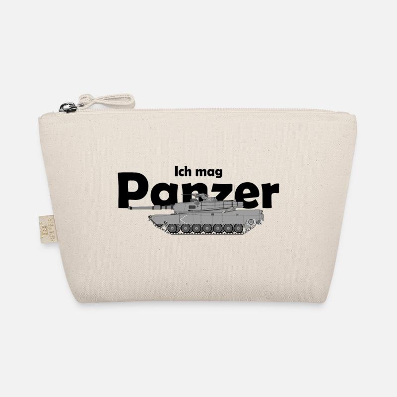 Ich mag Panzer Bio-Täschchen