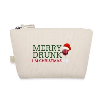 Merry Drunk - Bio-Täschchen - Natur - Vorne