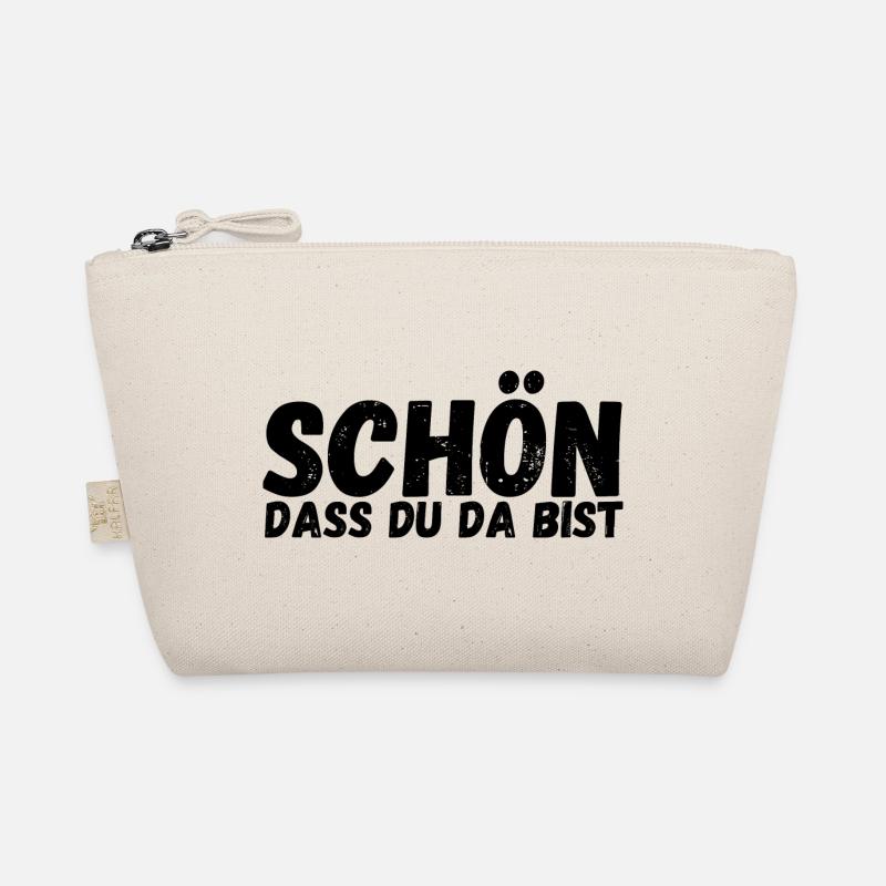 Schön, dass du da bist Bio-Täschchen