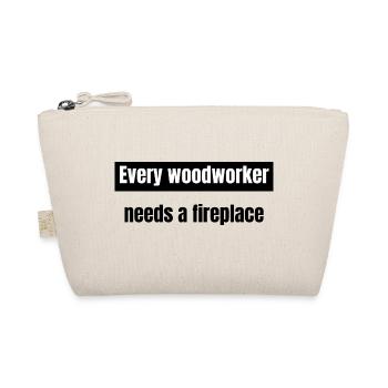 carpentry the carpenters wood statement - Organic Pouch - nature - Front
